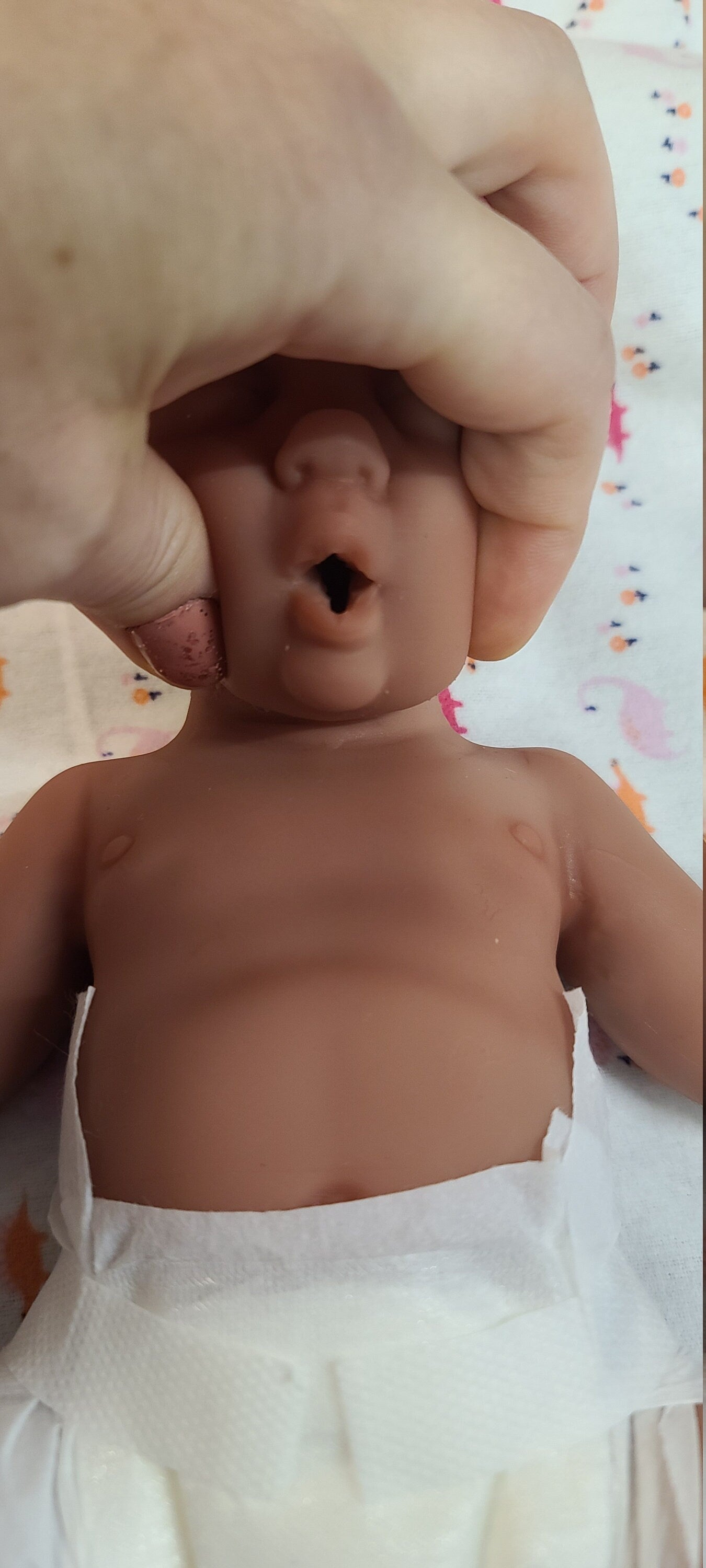 Silicone Baby Doll Micro Preemie "Willow" or "William" Handmade in USA Reborn Therapy or Gift Children Full Body