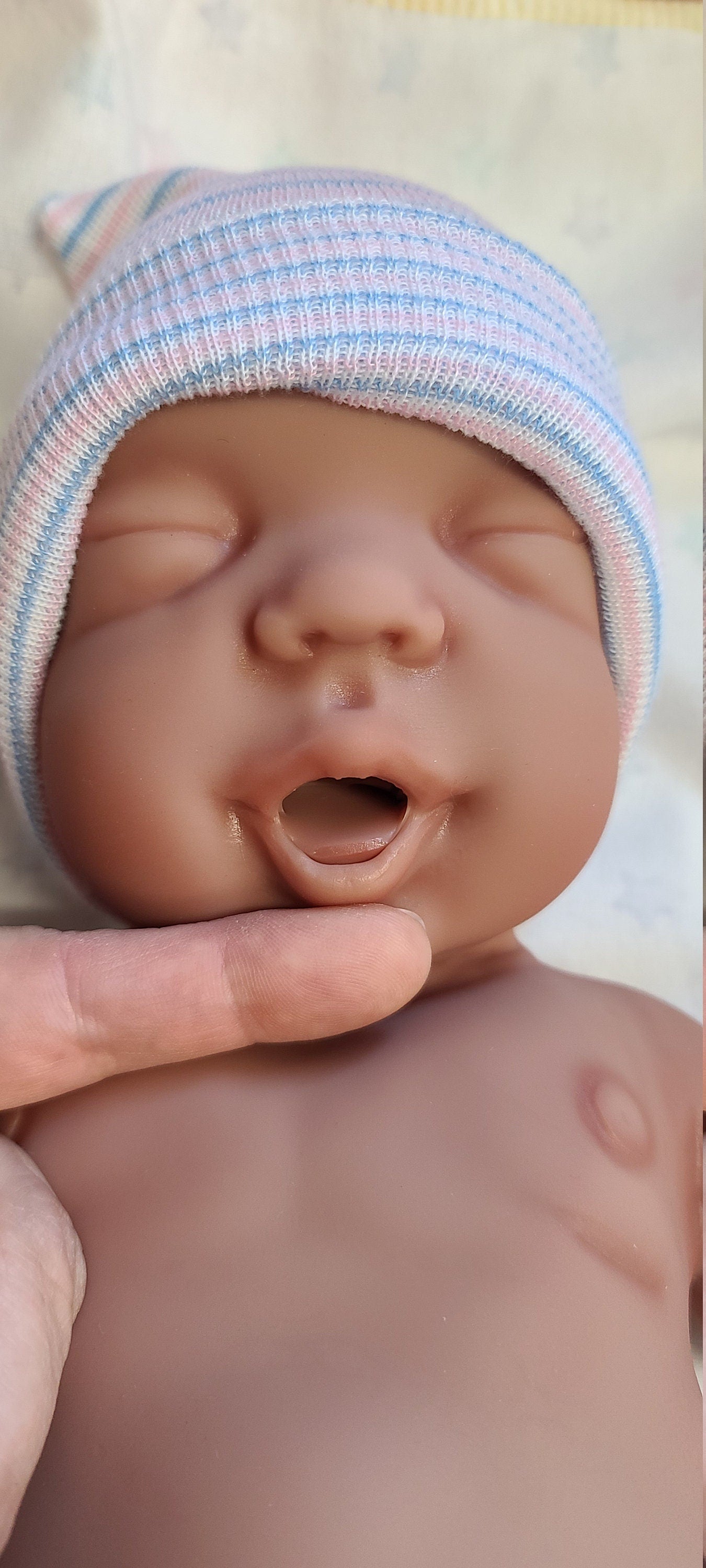 Silicone Baby Doll Newborn "Sasha" or "Sam" Handmade in USA Reborn Therapy or Gift Children Full Body