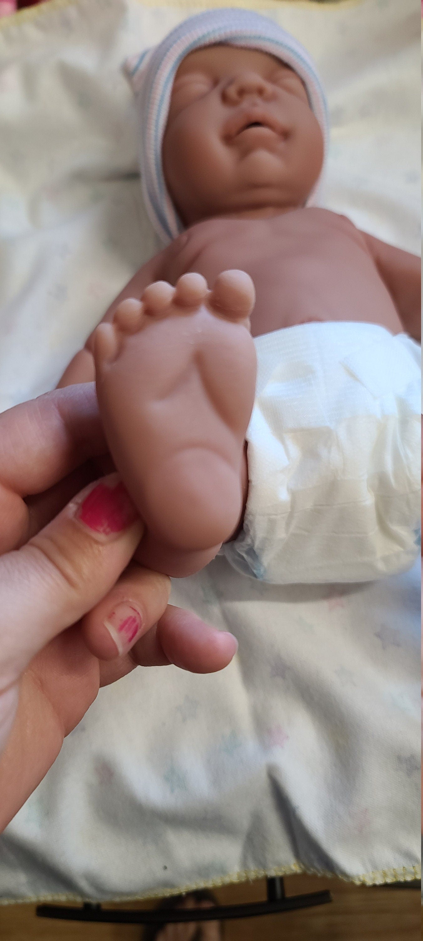 Silicone Baby Doll Newborn "Sasha" or "Sam" Handmade in USA Reborn Therapy or Gift Children Full Body