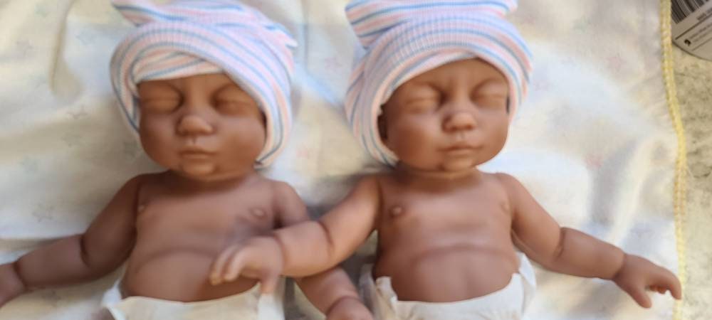 Silicone Baby Doll Micro Preemie "Willow" or "William" Handmade in USA Reborn Therapy or Gift Children Full Body