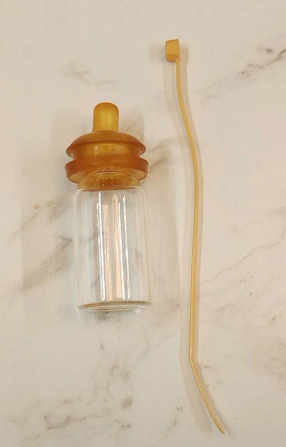 Miniature Glass Baby Bottle