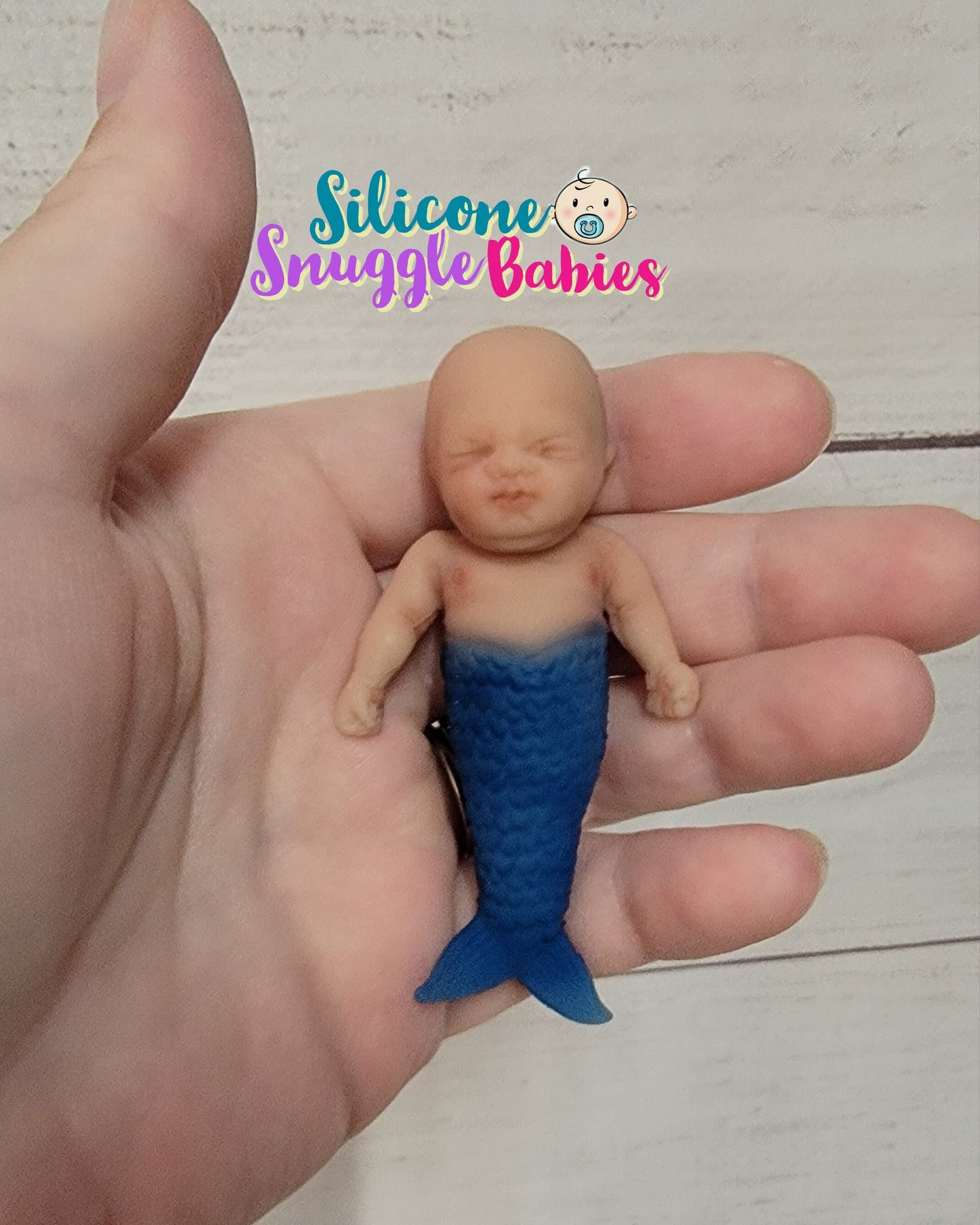 Silicone Baby Mermaid Full Body