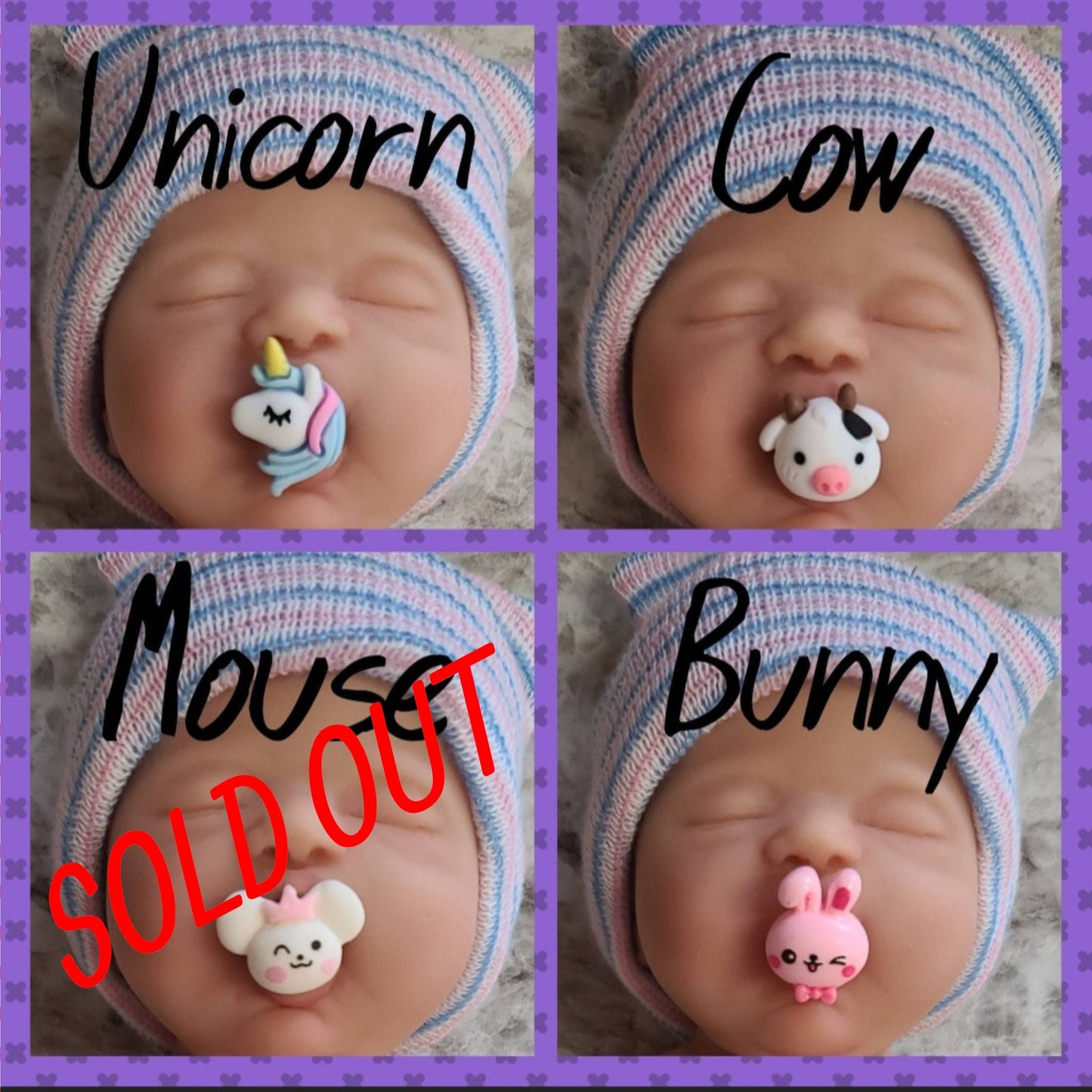 Miniature Character Pacifier