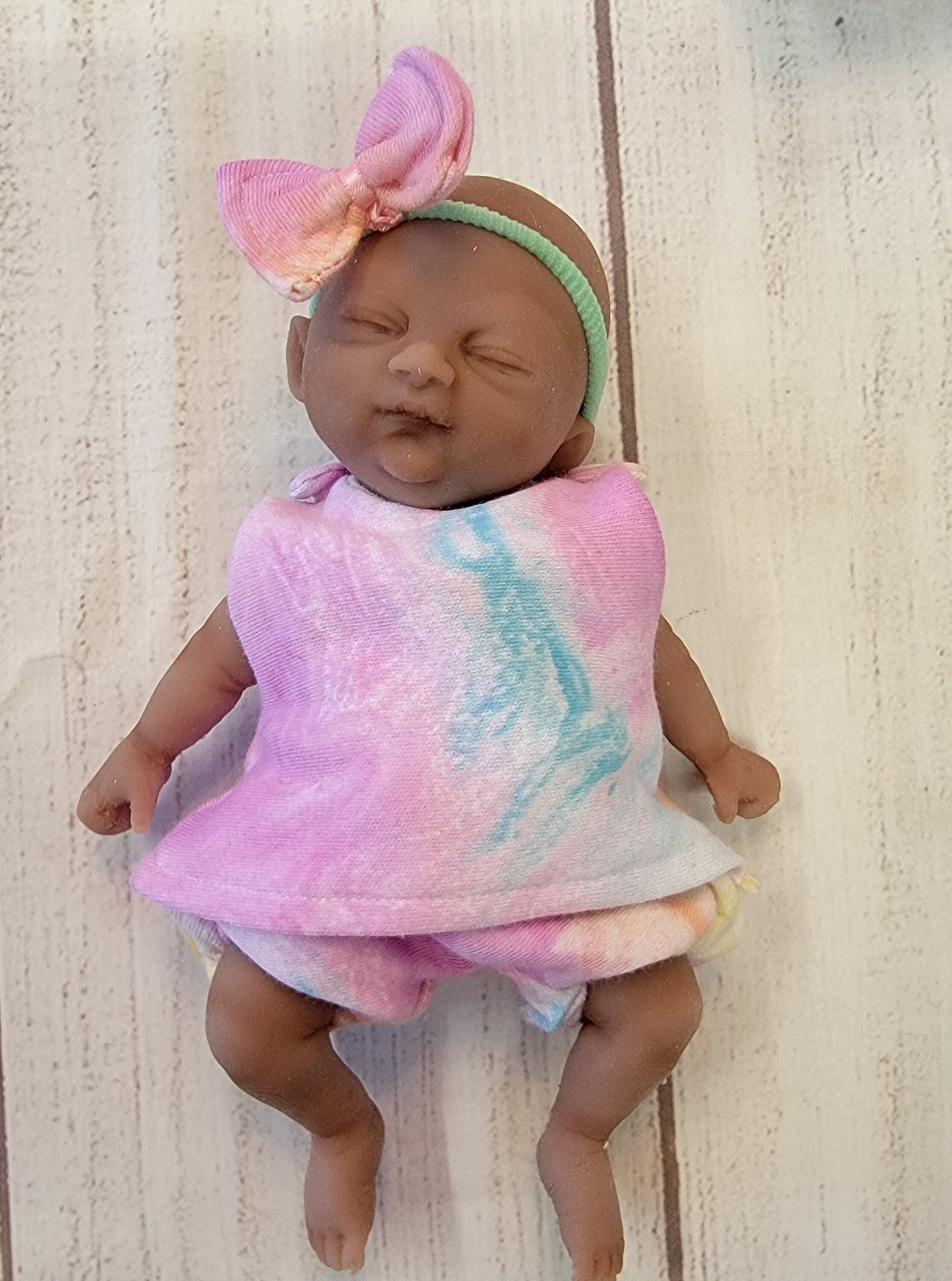 3 Piece Tank Top with Bloomers and Bow Headband Outfit