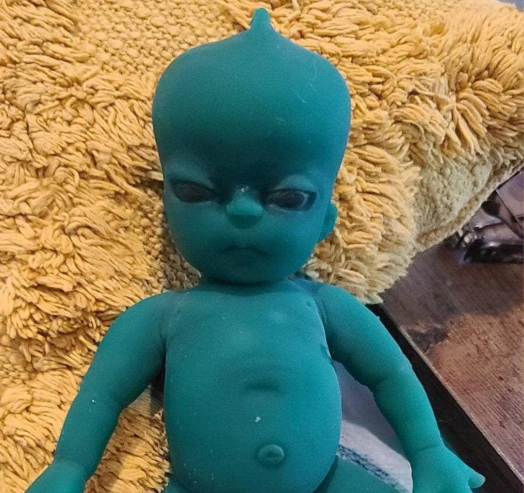 Silicone Alien Doll "Lunar" Full Body fantasy Reborn