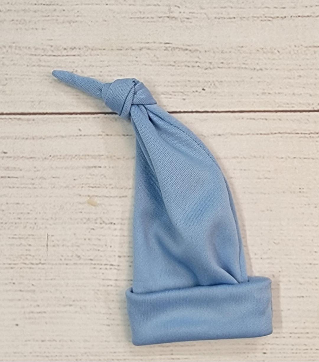 Pink or Blue Knot Hat