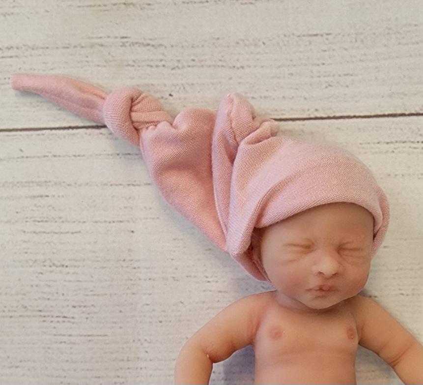 Pink or Blue Knot Hat