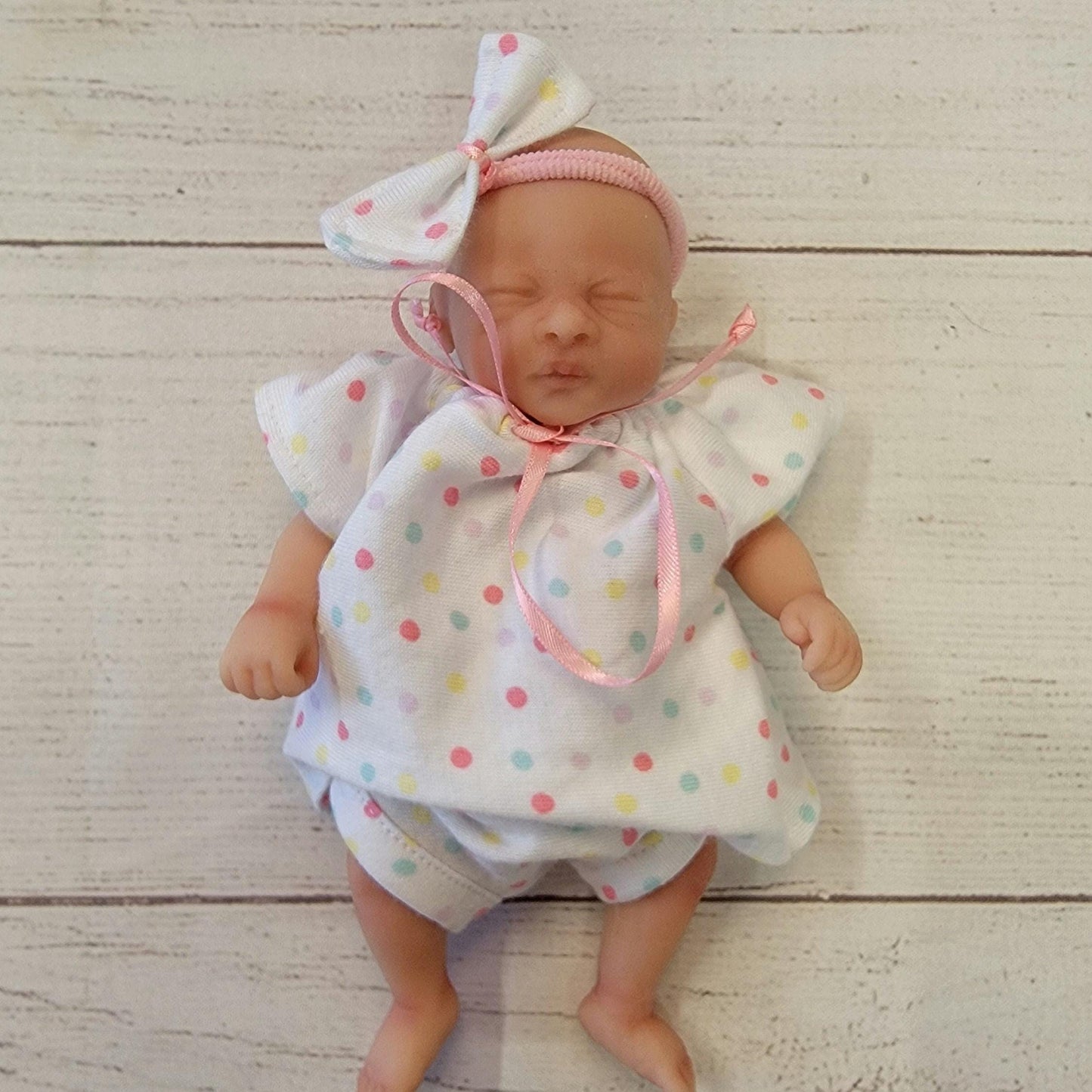3 Piece Flutter Sleeves Top with Bottom and Bow Headband Outfit