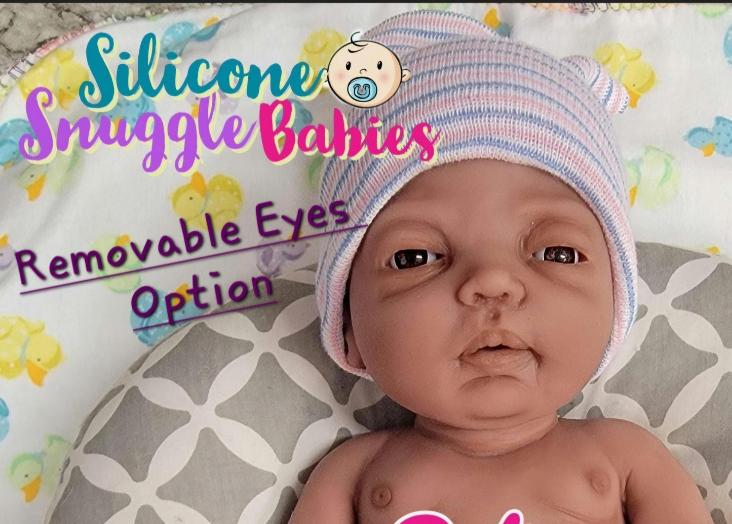Removeable Eyes Add-On Option - Doll Sold Separately (Does not include doll)