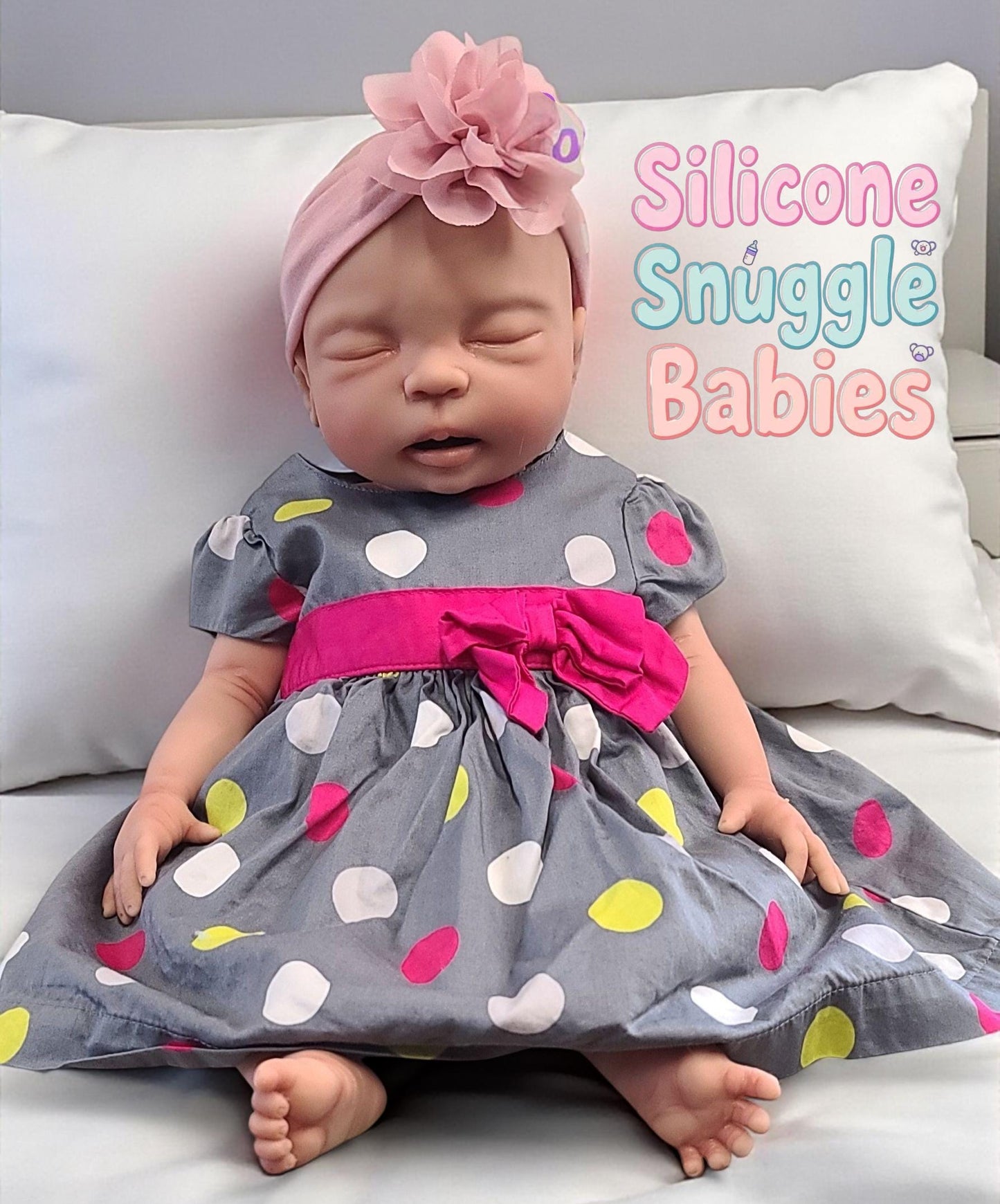 Newborn Full Body Silicone Reborn Baby Doll 22 inch Riley