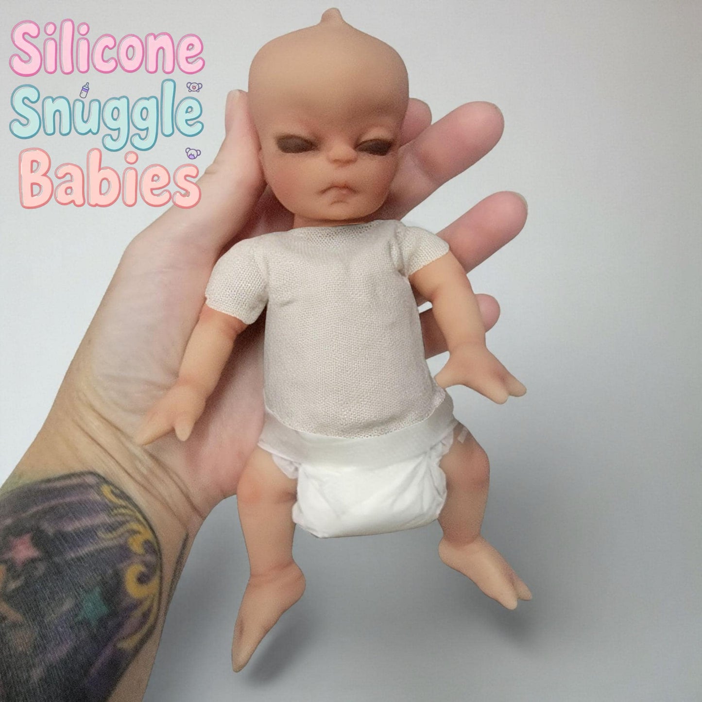 Silicone Alien Doll "Lunar" Full Body fantasy Reborn