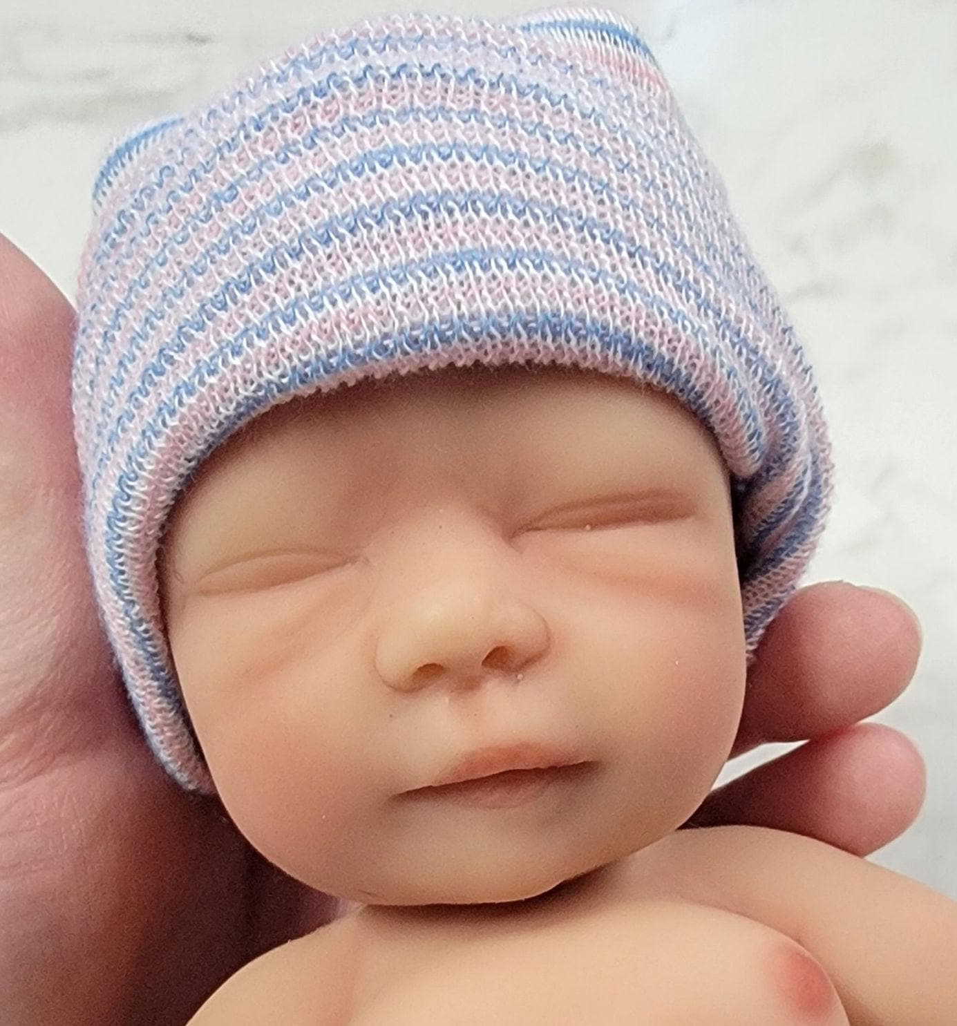 Full Body Silicone Baby Doll 12 inch "Quinn"