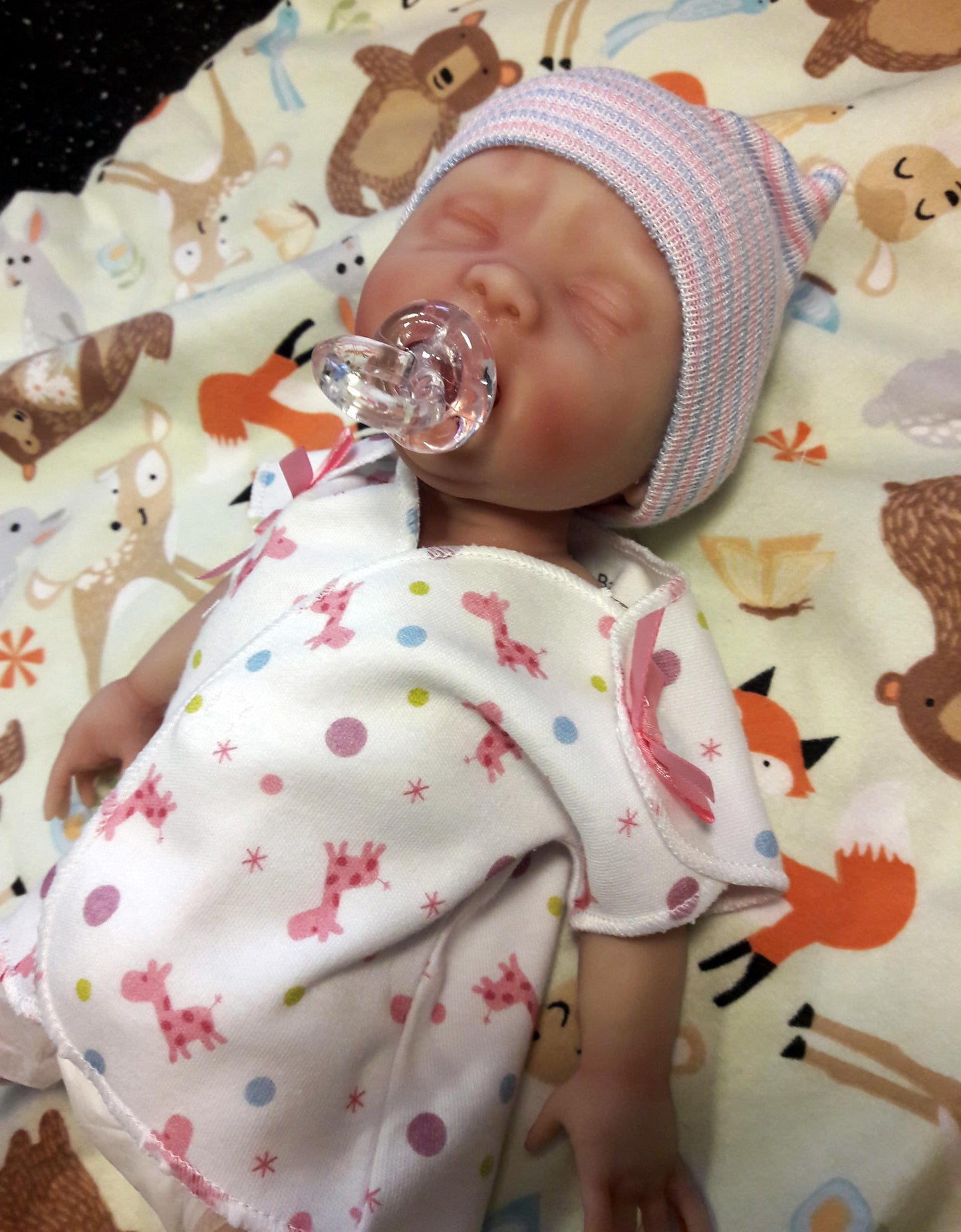 Full Body Silicone Baby Doll 12 inch "Olivia" Micro Preemie Reborn