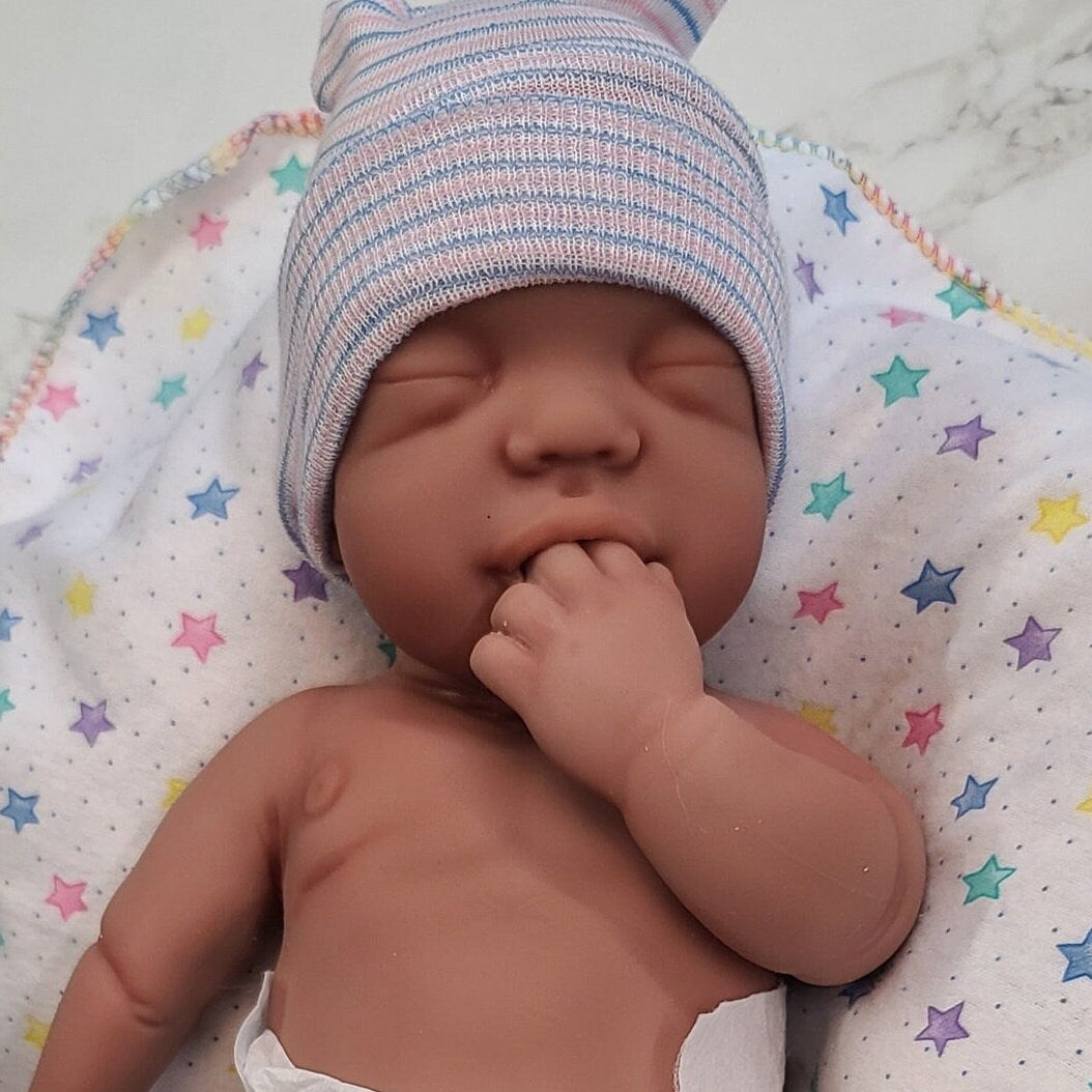 Silicone Baby Doll Newborn "Sasha" or "Sam" Handmade in USA Reborn Therapy or Gift Children Full Body