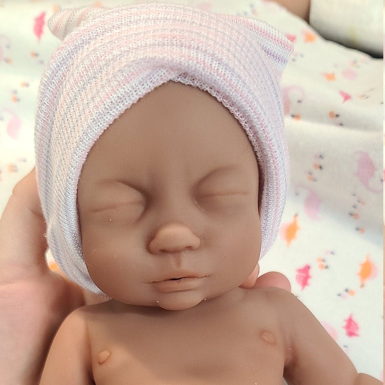 Silicone Baby Doll Micro Preemie "Willow" or "William" Handmade in USA Reborn Therapy or Gift Children Full Body