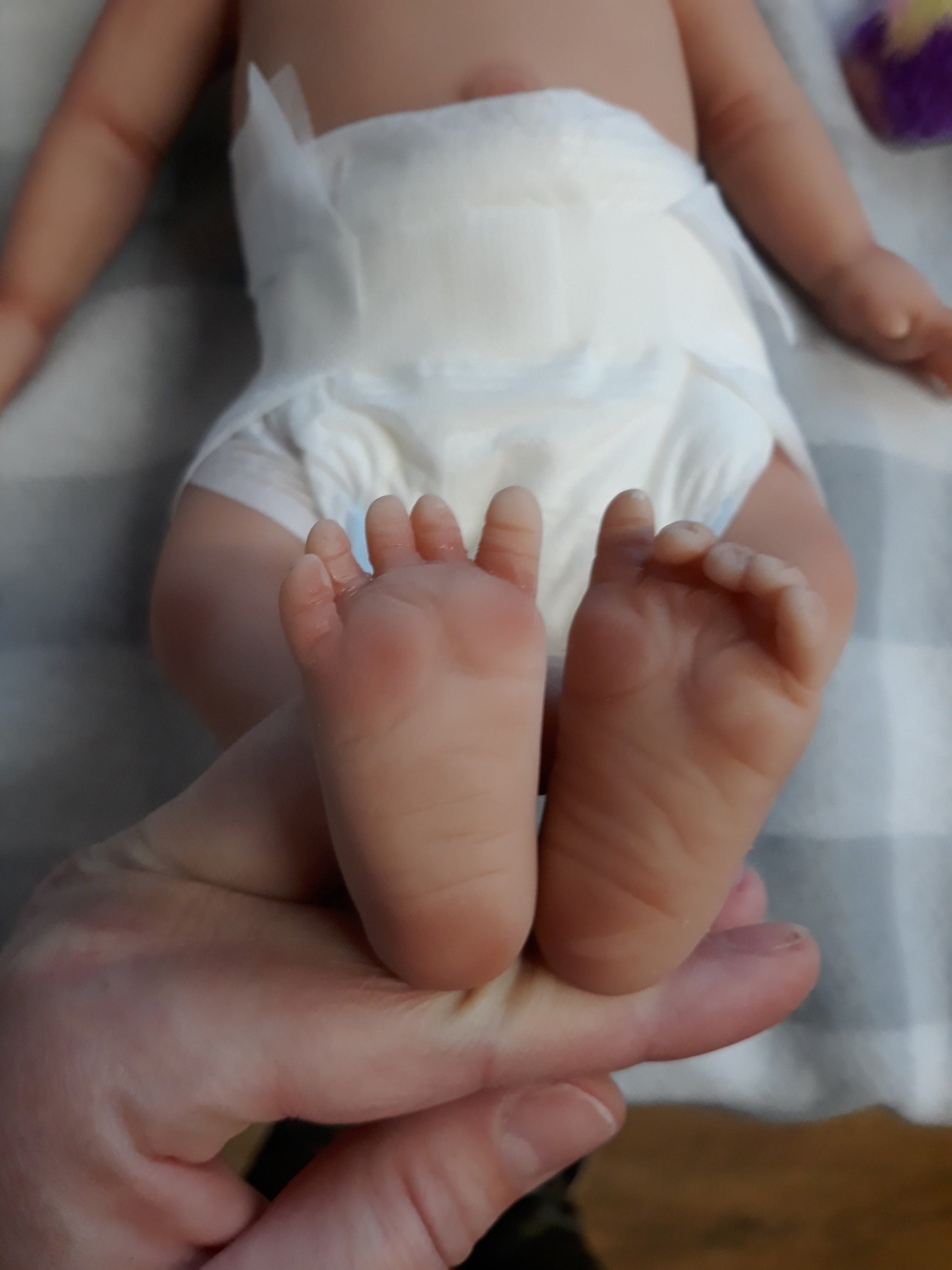 Silicone Baby Doll Micro Preemie "Phoebe" or "Phillip" Handmade in USA Reborn Therapy or Gift Children Full Body
