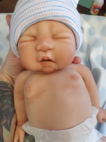 silicone full body reborn baby doll therapy micro preemie