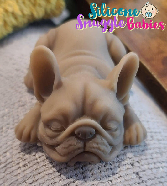 Silicone French Bulldog Therapy or Gift Full Body