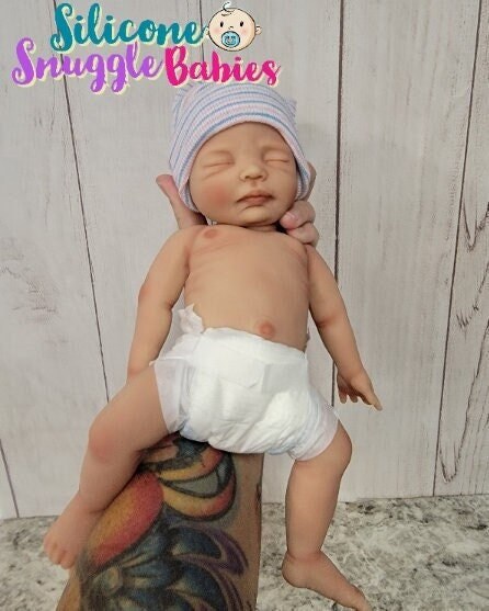 full body silicone baby doll reborn doll micro preemie baby doll