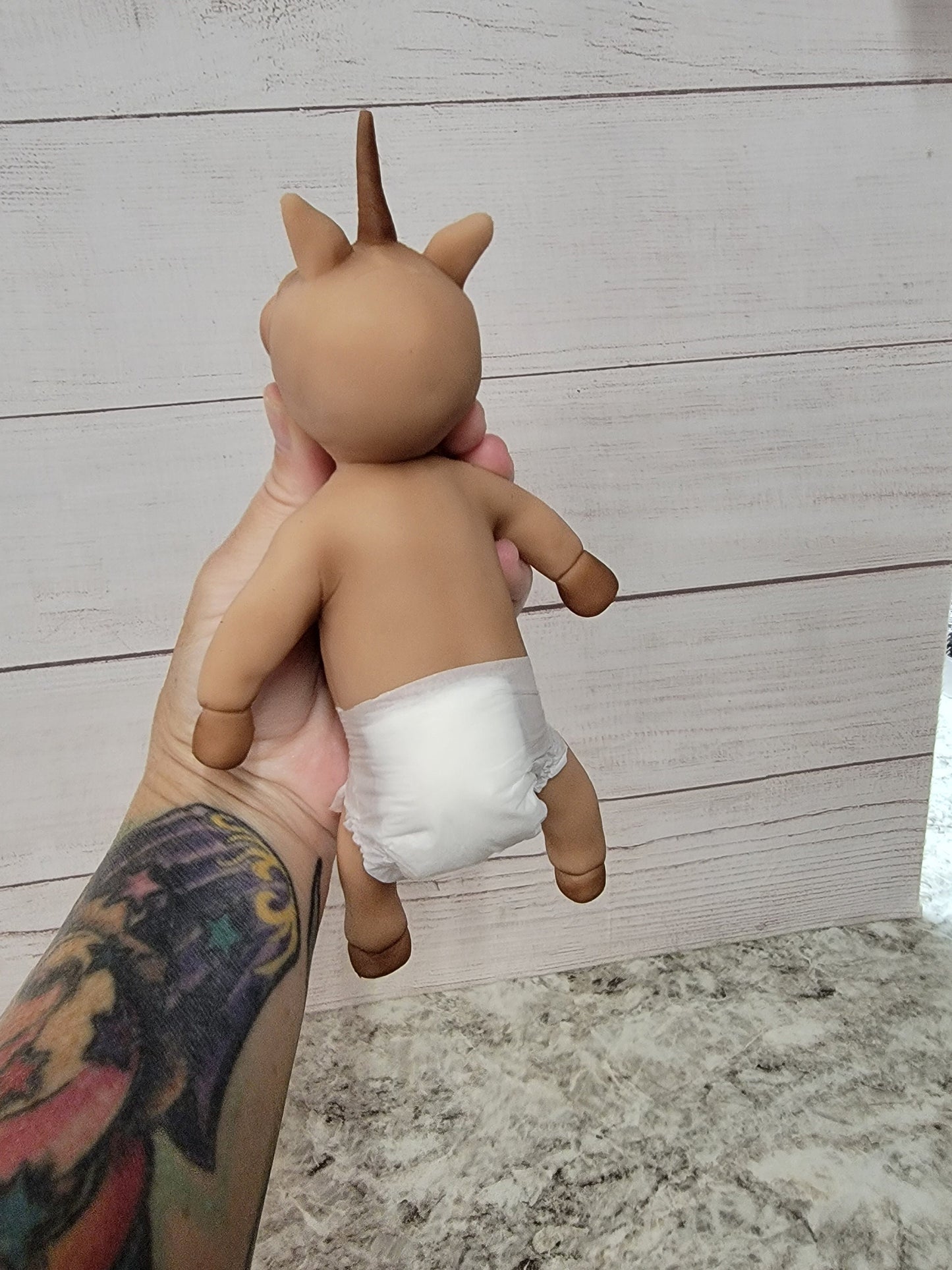 Unicorn Silicone Baby Doll Reborn "Fantasia"