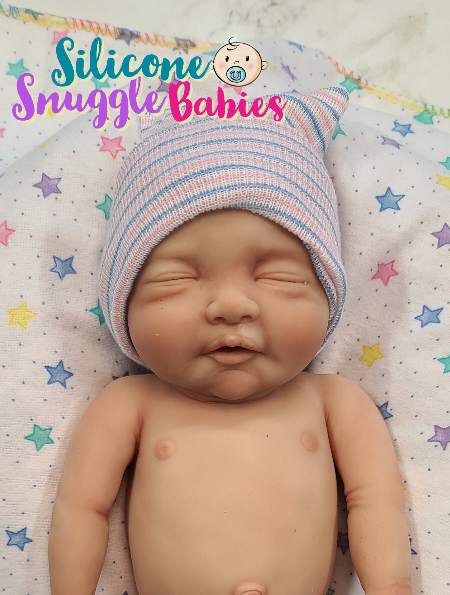 Silicone Baby Doll Micro Preemie "Phoebe" or "Phillip" Handmade in USA Reborn Therapy or Gift Children Full Body