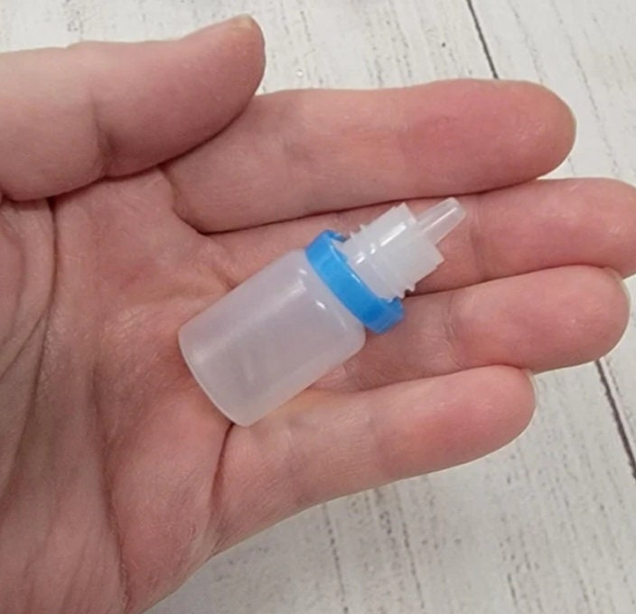 Miniature Plastic Baby Bottle for dolls