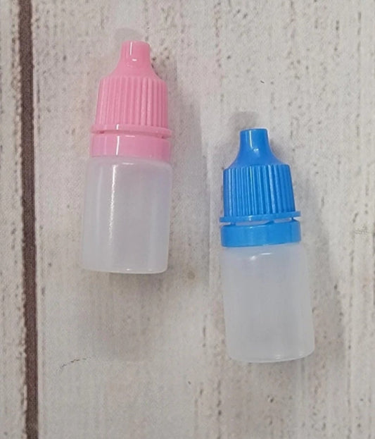 Miniature Plastic Baby Bottle for dolls
