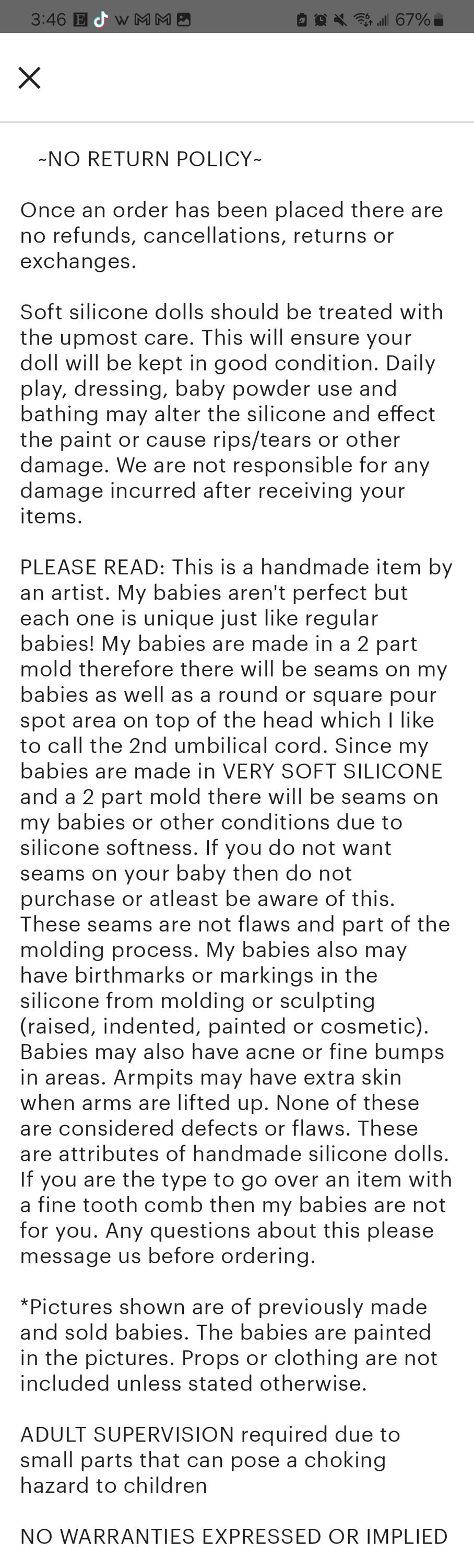 Silicone Baby Doll Micro Preemie Miniature "Blake" Handmade in USA Reborn Therapy or Gift Children Full Body