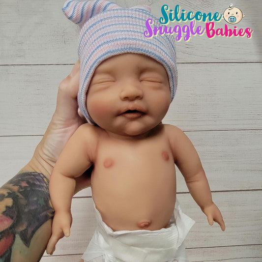 Silicone Baby Doll Micro Preemie "Phoebe" or "Phillip" Handmade in USA Reborn Therapy or Gift Children Full Body