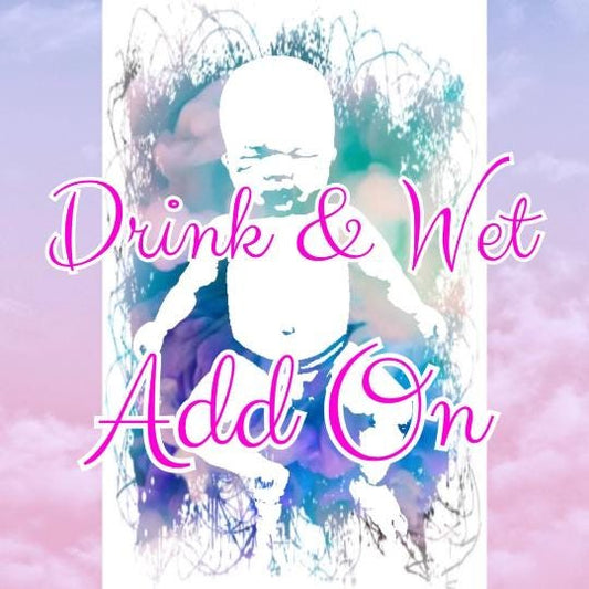 Drink and Wet Add-On Option - Doll Sold Separately (Does not include doll)