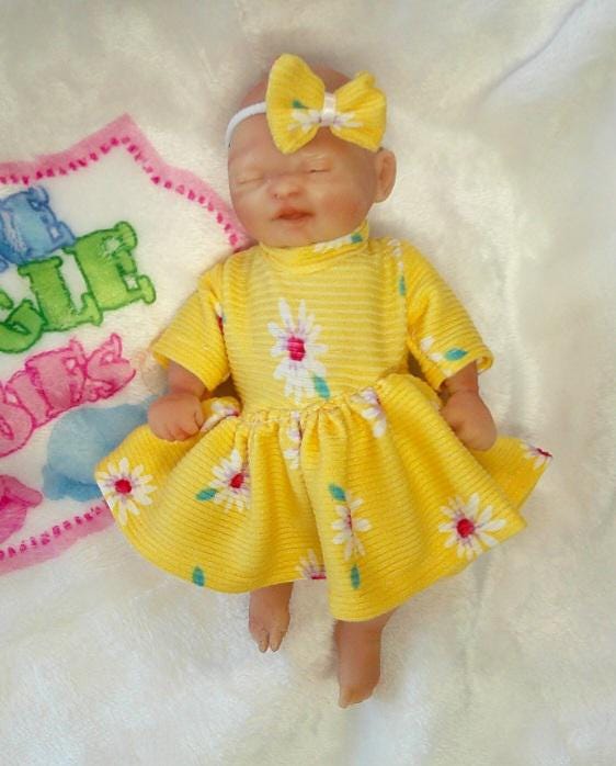 Handmade 2 Piece Dress Doll Outfit