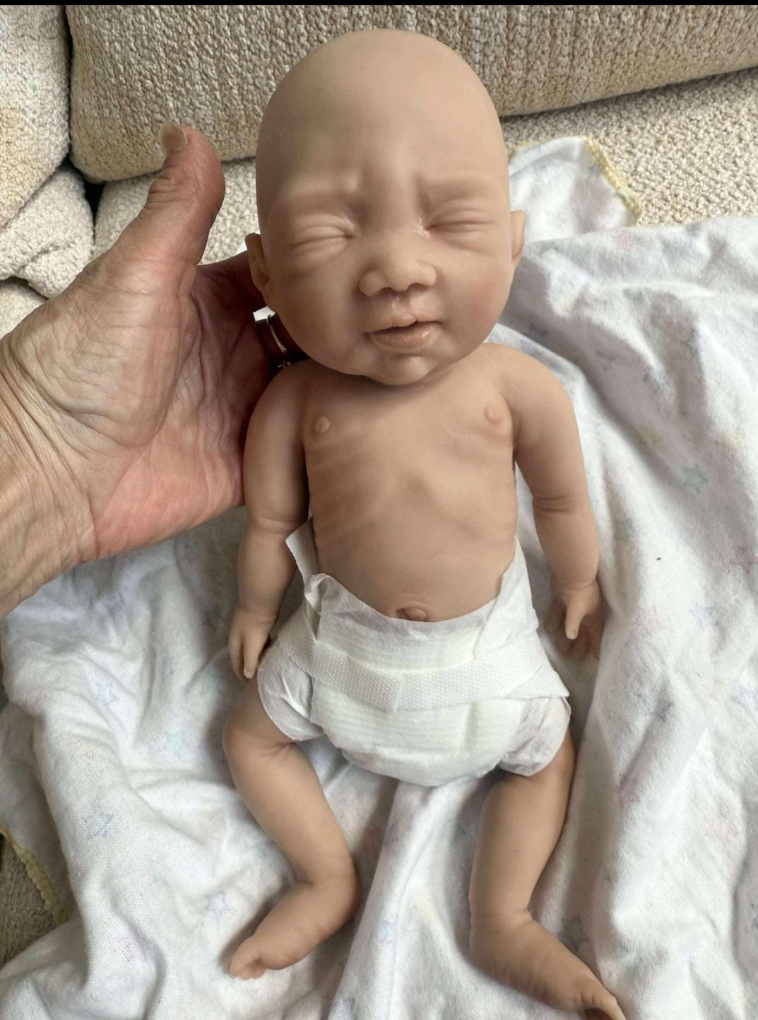 Drink and Wet Boy Silicone Baby Doll 12 inch "Oliver"