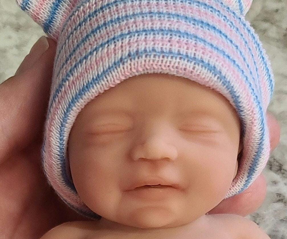 Full Body Silicone Baby Doll 7 inch " Madison or Matthew"