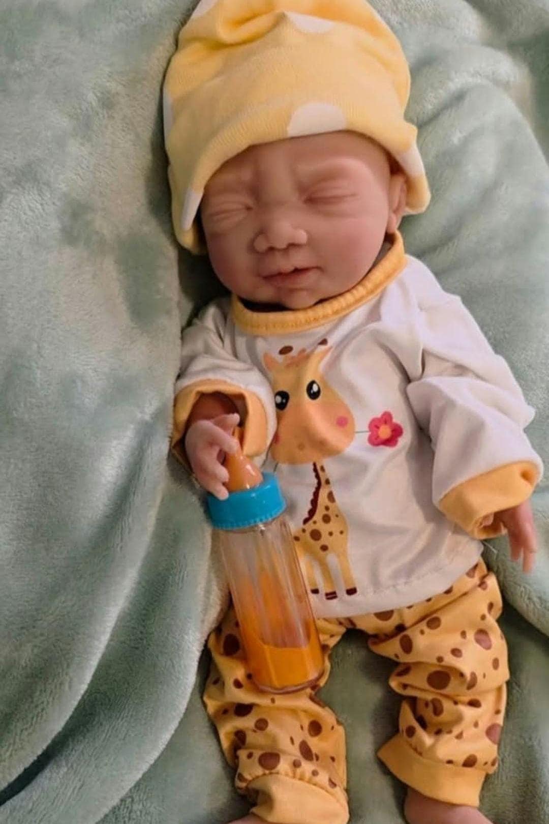 Drink and Wet Boy Silicone Baby Doll 12 inch "Oliver"