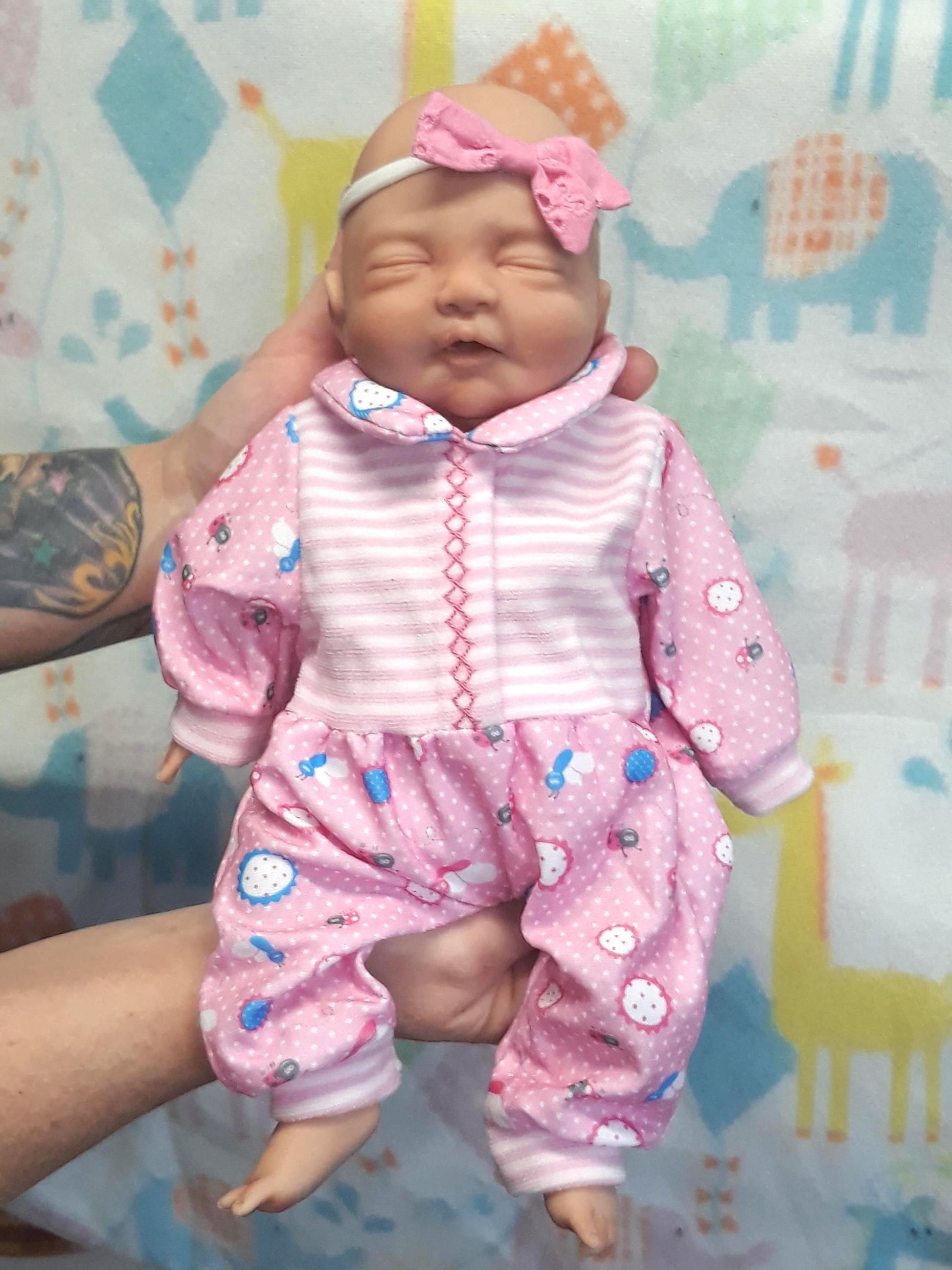 Full Body Silicone Baby Doll 14 inch "Phoebe" or "Phillip"