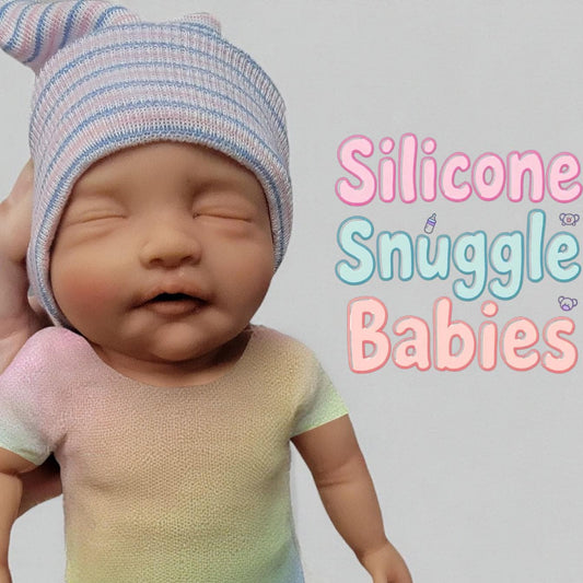 Full Body Silicone Baby Doll 14 inch "Phoebe" or "Phillip"