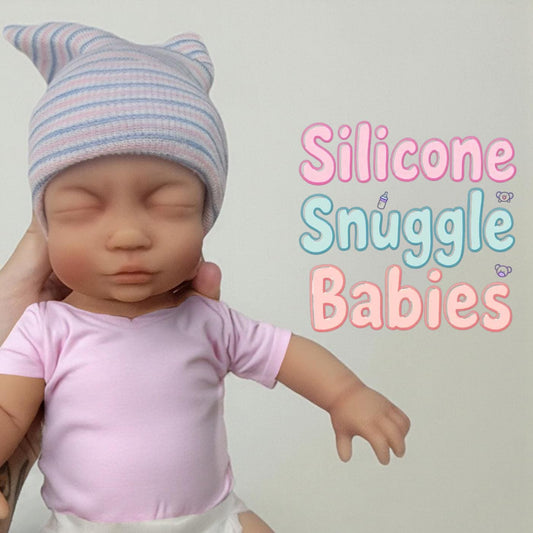 Full Body Silicone Baby Doll 12 inch Willow or William
