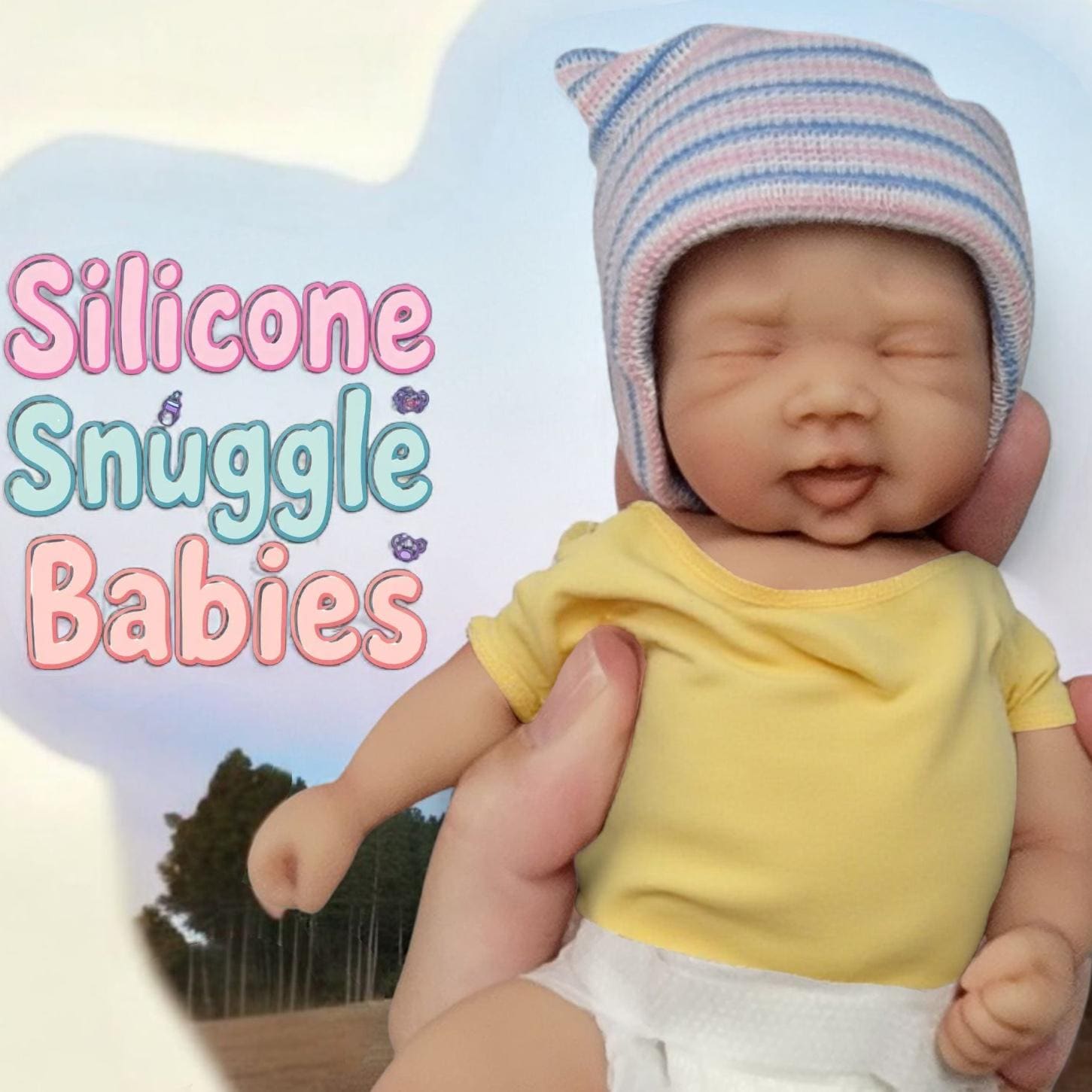 Silicone Reborn Baby Doll 8 inch Cooper