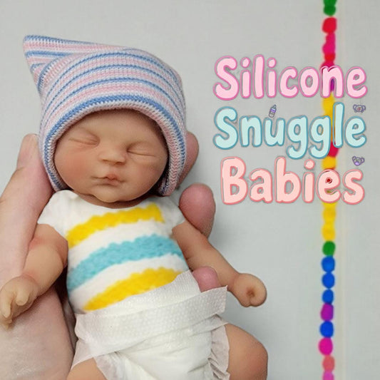 Full Body Silicone Baby Doll Boy or Girl Reborn 6 inches "Gabriel" or "Gabby"