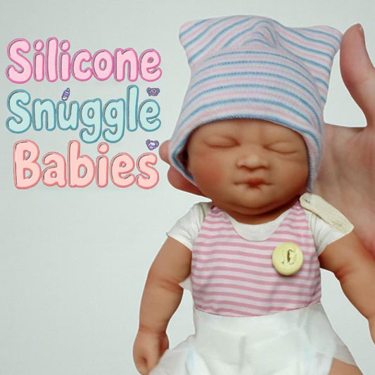 Full Body Silicone Baby Doll 10 inch "Laila" or "Liam"