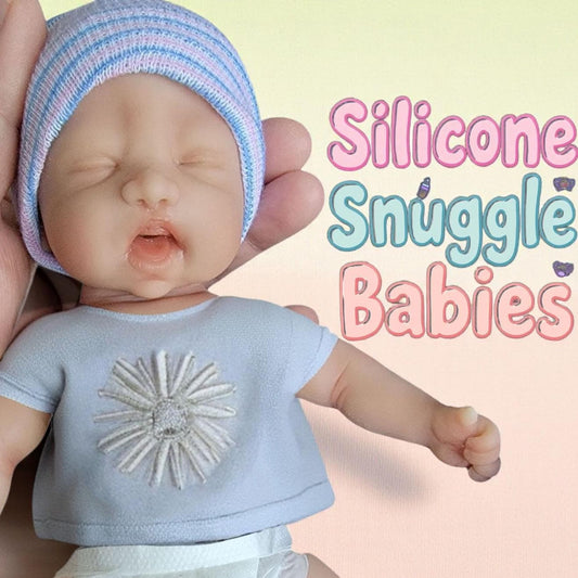 Full Body Silicone Baby Doll 9.5 inch "Harper"