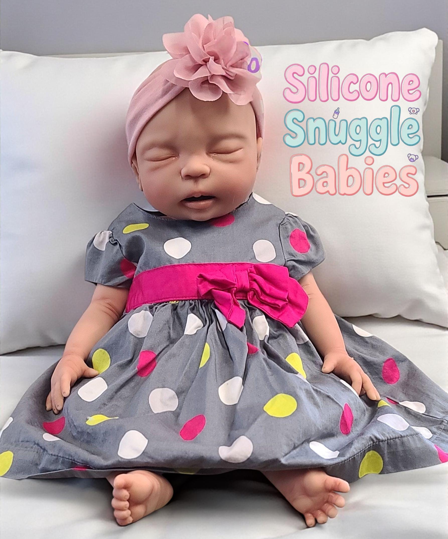 Newborn Full Body Silicone Reborn Baby Doll 22 inch Riley