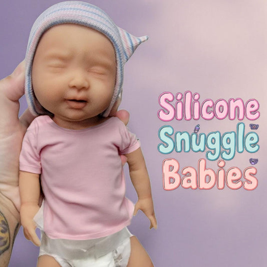 Full Body Silicone Baby Doll 12 inch "Olivia" Micro Preemie Reborn