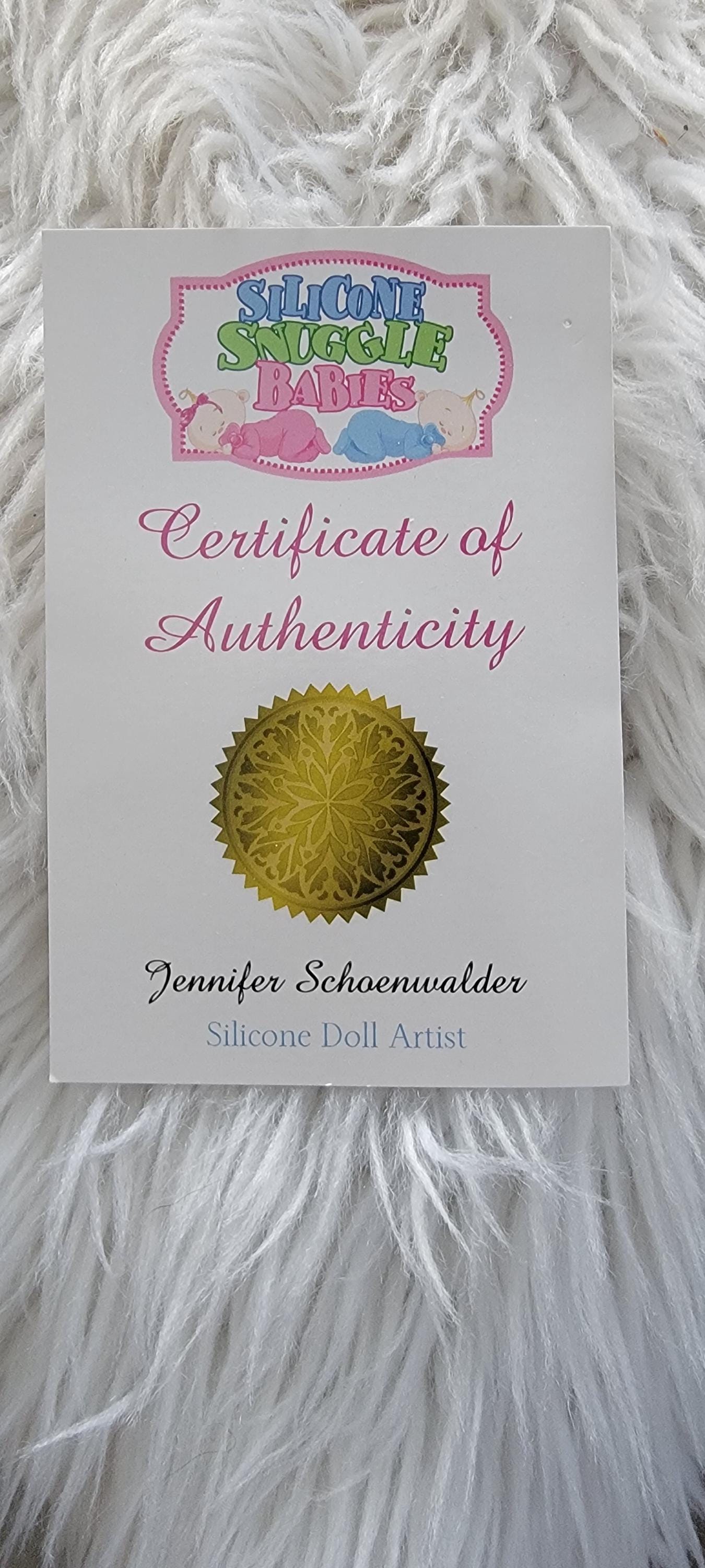 Silicone Baby Doll 7 inch Boy or Girl "Madison" or "Matthew"