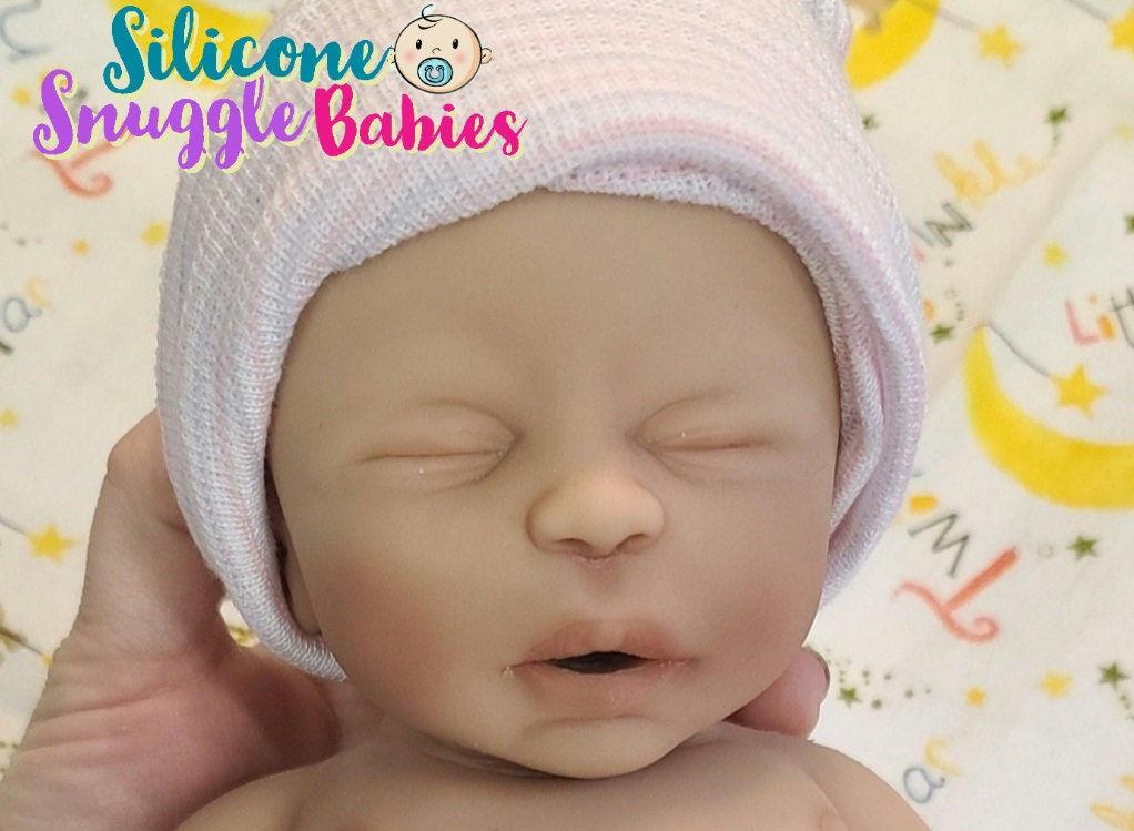 Full Body Silicone Baby Doll 14 inch "Sabrina" or "Sebastian"