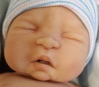 Full Body Silicone Baby Boy Doll 15 inch "Tyler"