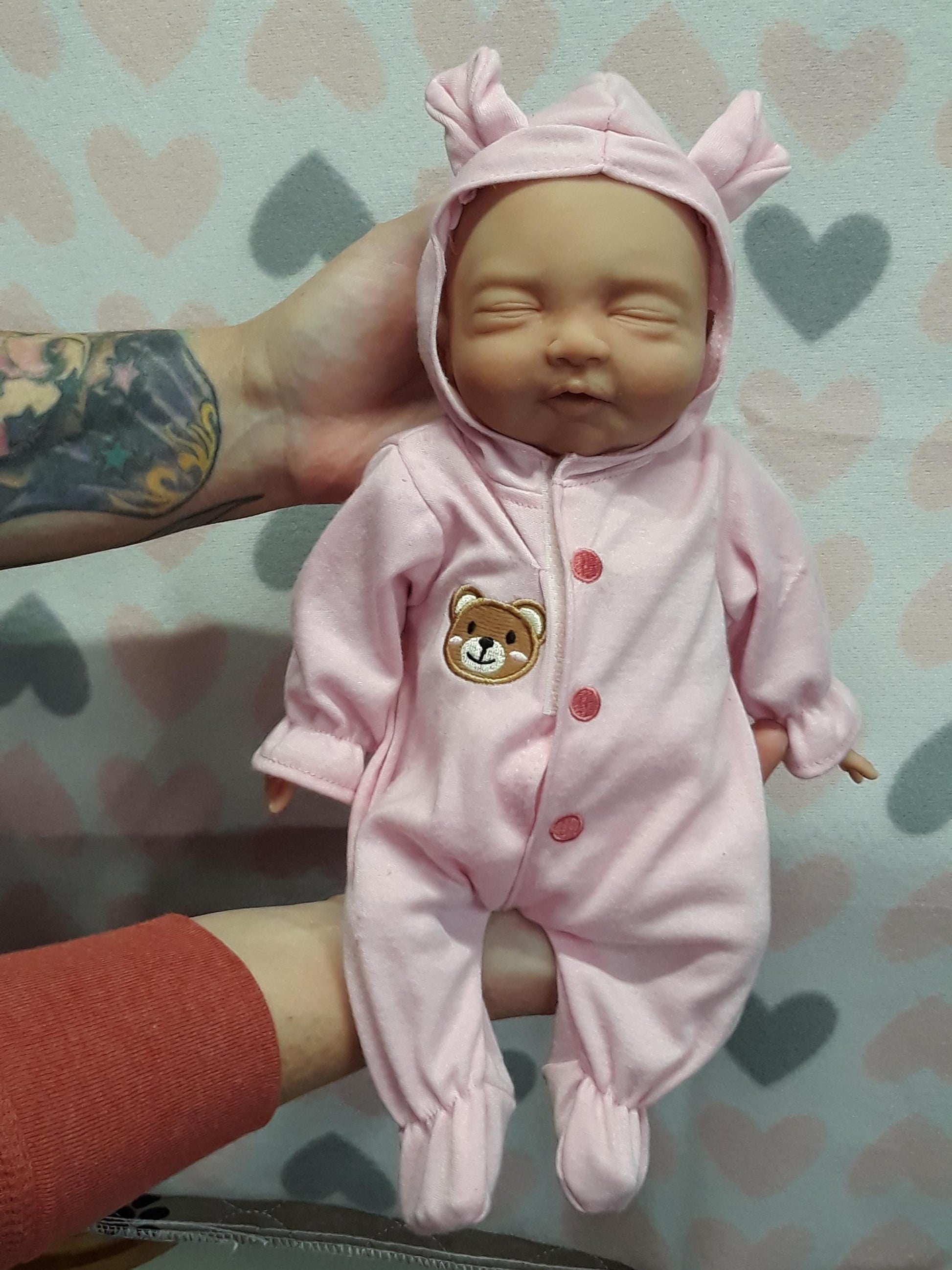 Full Body Silicone Baby Doll 14 inch "Phoebe" or "Phillip"