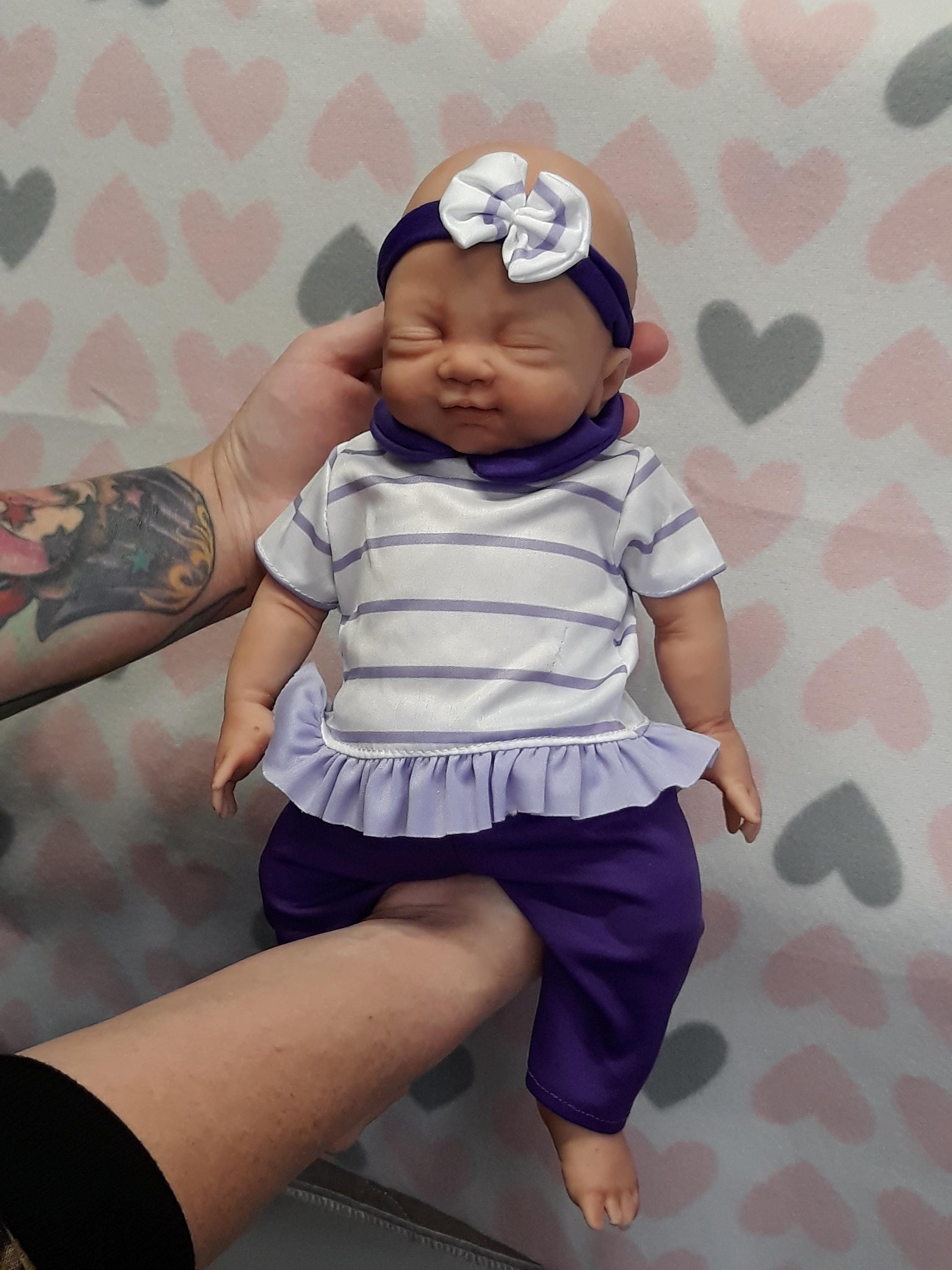 Full Body Silicone Baby Doll 14 inch "Tabitha" or "Tony"
