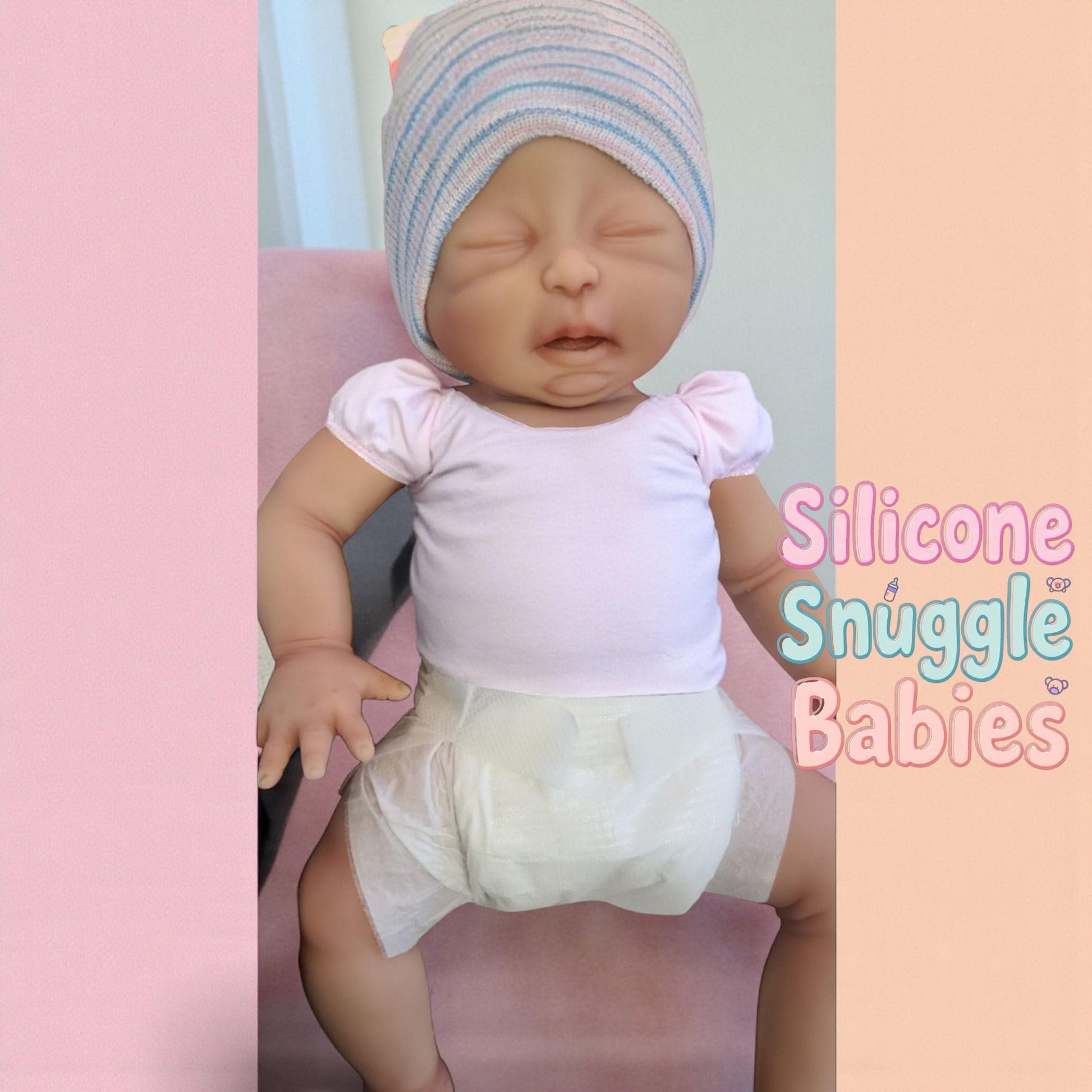 Full Body Silicone baby Doll 14 inch "Lincoln" or "Liberty"