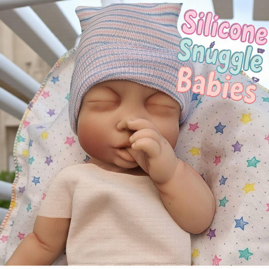 Newborn Full Body Silicone Baby Doll 18 inch "Willow" or "William"